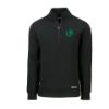 Image de Veste à quart de zip pour homme Cutter & Buck Roam en maille recyclée ultra-douce