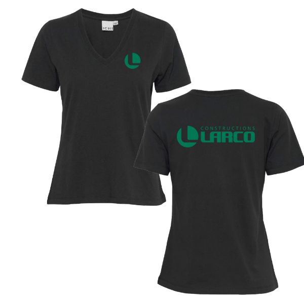 Image de T-Shirt col en V ICHI